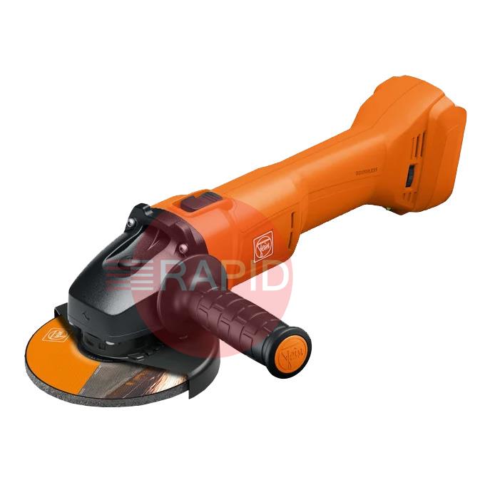 71221561000  FEIN CCG 18-115-12 AS Cordless 115mm 18V Angle Grinder, with Standard Switch (Bare Unit)