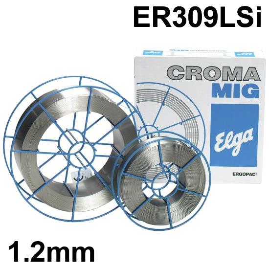 98052012  Elga Cromamig 309LSi 1.2mm Stainless MIG Wire, 15Kg Reel