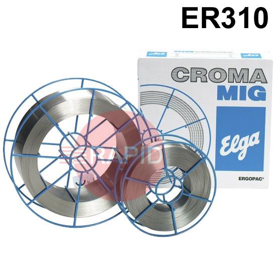 CROMAMIG-310  Elga CromaMig 310, Stainless Steel MIG Wire, 15Kg Reel, ER310