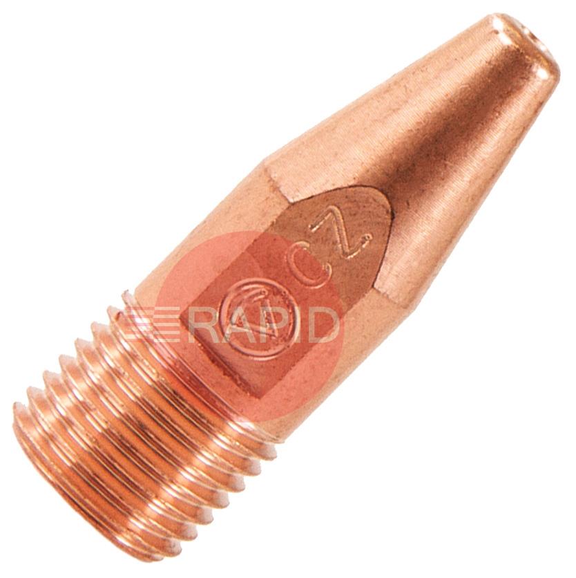 CT12C1CZ001  Kemppi Contact Tip - 1.2mm HD M10 for Ferrous