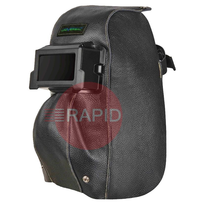 EP379-0000-005  Universal Forge Flex Leather Welding Mask (w/o ADF & DIN Glass)