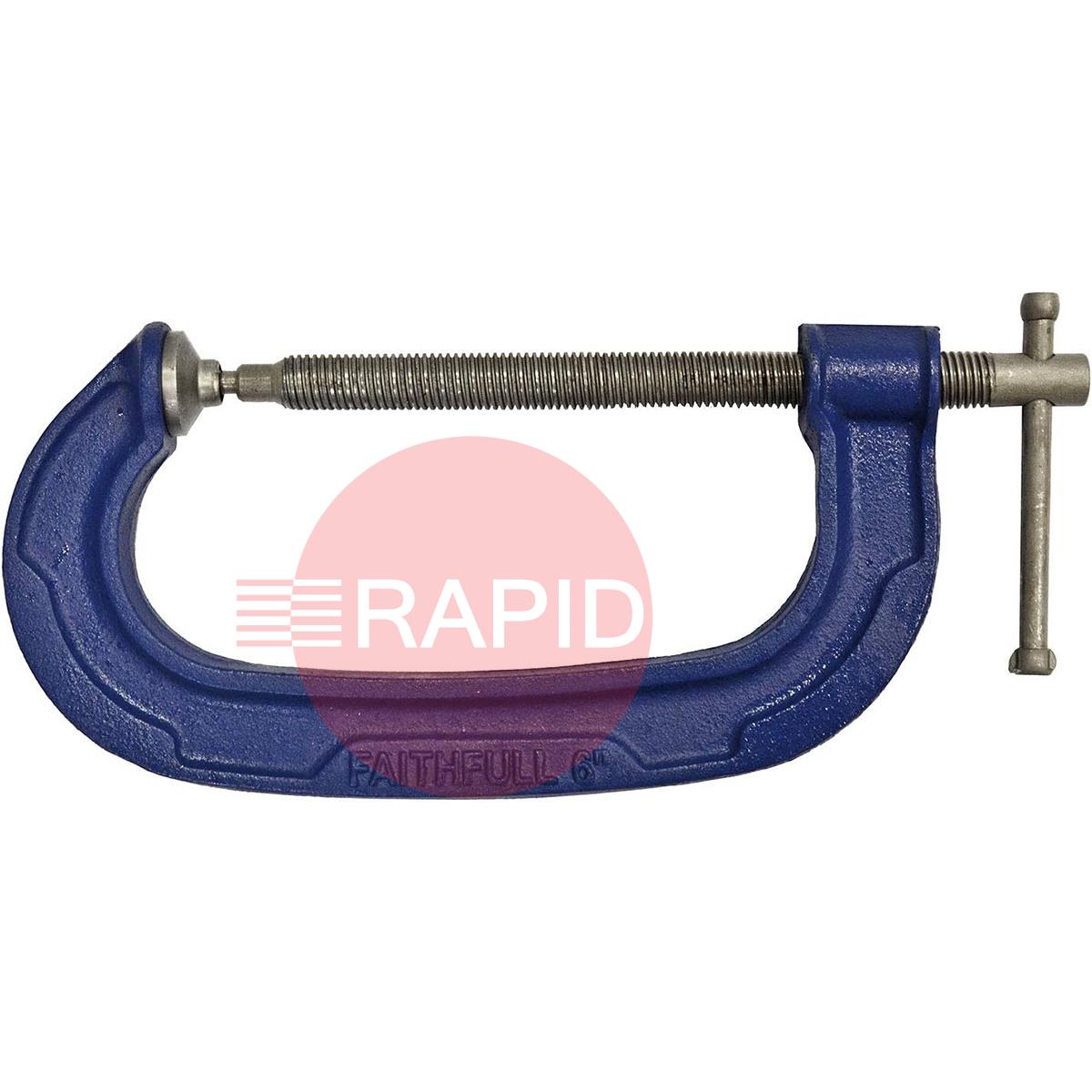 FAIG8  Faithfull G Clamp Heavy Duty 200mm (8)