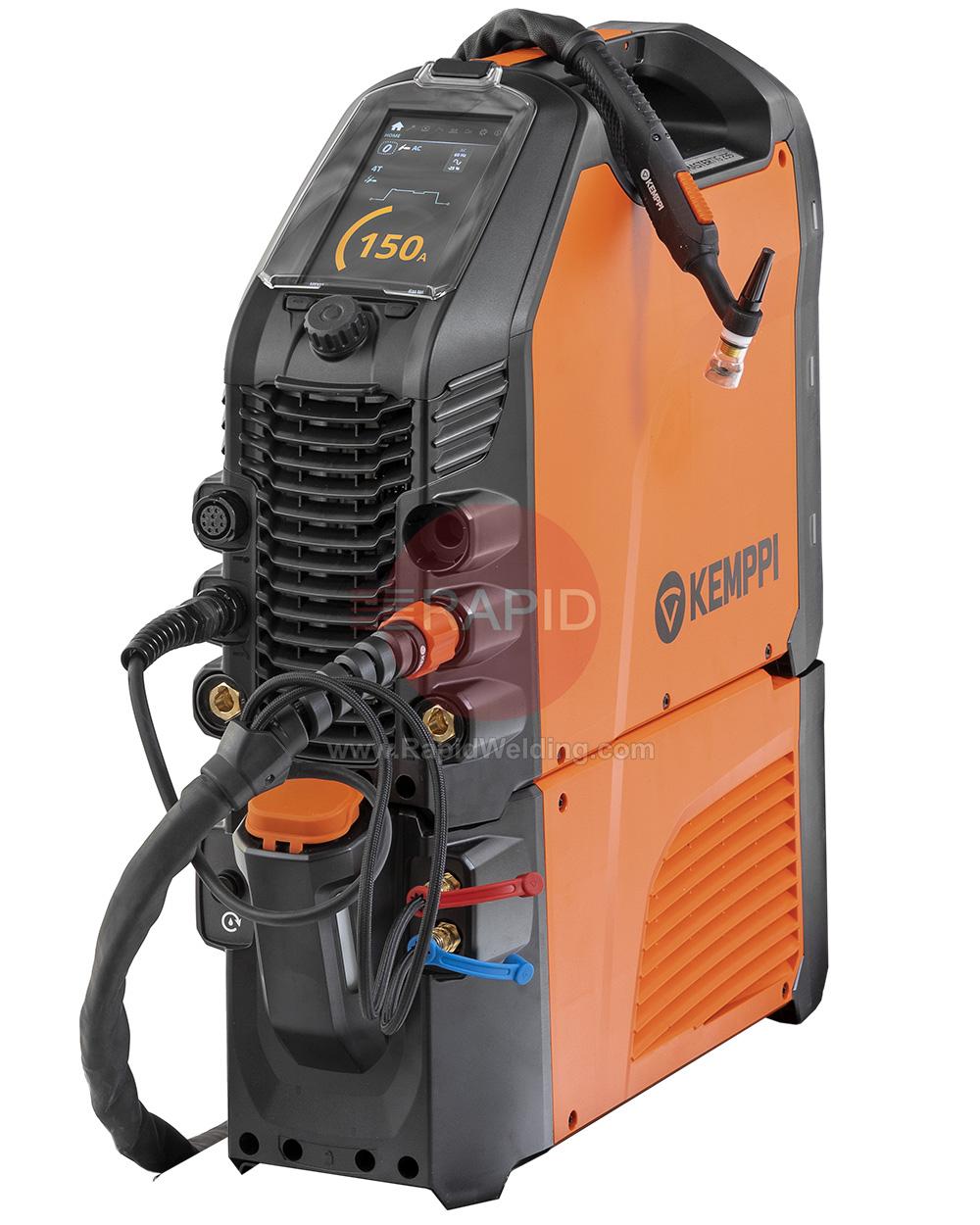 MT235ACDCGM-WP  Kemppi MasterTig 235ACDC Ready to Weld Water Cooled 230A AC/DC TIG Welder Package - 110/240v