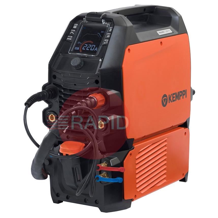 P23T355W4  Kemppi Minarc T 223 AC/DC GM TIG Welder Water Cooled Package, with TX 355W 4m Torch - 110/240v, 1ph