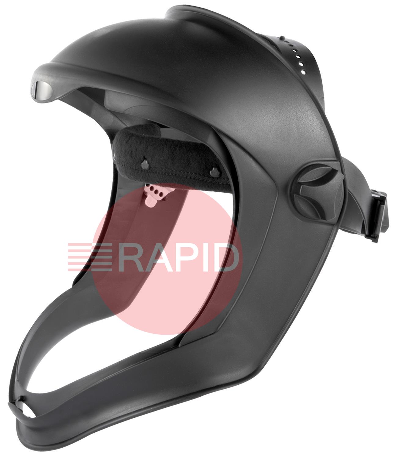 PUL1015113  Honeywell Bionic Face Shield Helmet Shell, with Headband. No Visor Included