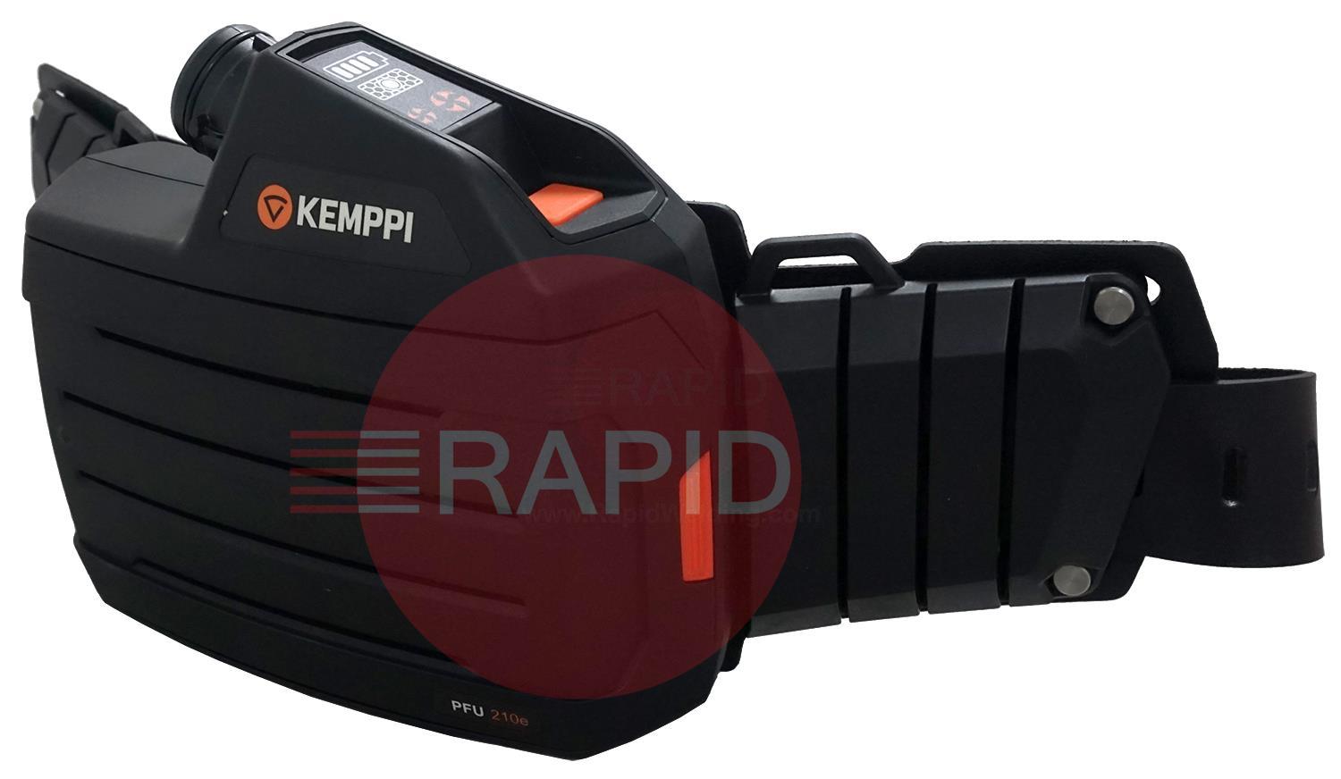 SP011996  Kemppi PFU 210E PAPR Unit - Excl. Air Hose, Battery, Battery Charger, Particle Filter & Flow Meter