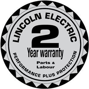 WARRANTYL2  Lincoln Electric 2 Year Parts & Labour Warranty