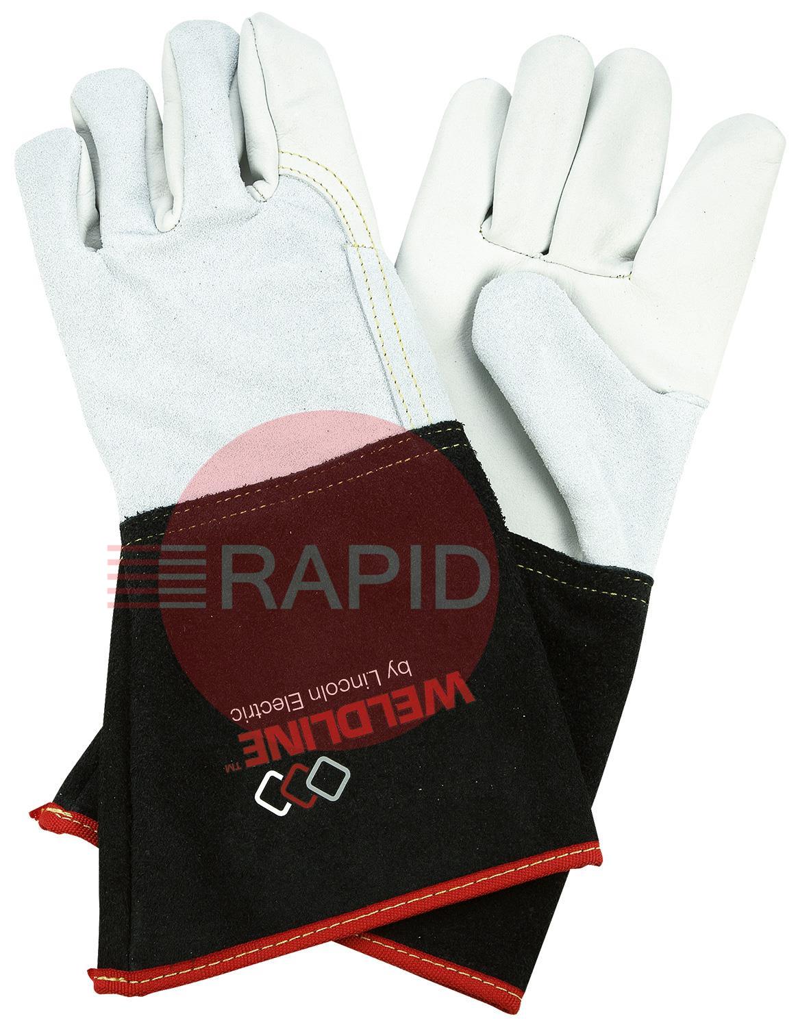WG-MIG-1-CE  Weldline MIG Universal Comfort Welding Gloves, Size 10 - EN 388: 2016, EN 407: 2004