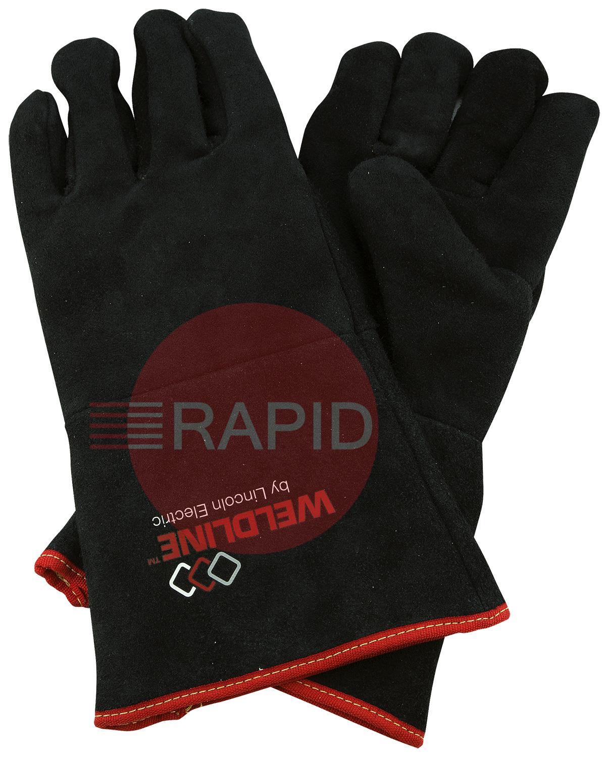 WG-MIG-3-CE  Weldline MIG Iron Protect Welding Gloves, Size 10 - EN 388: 2016, EN 407: 2004