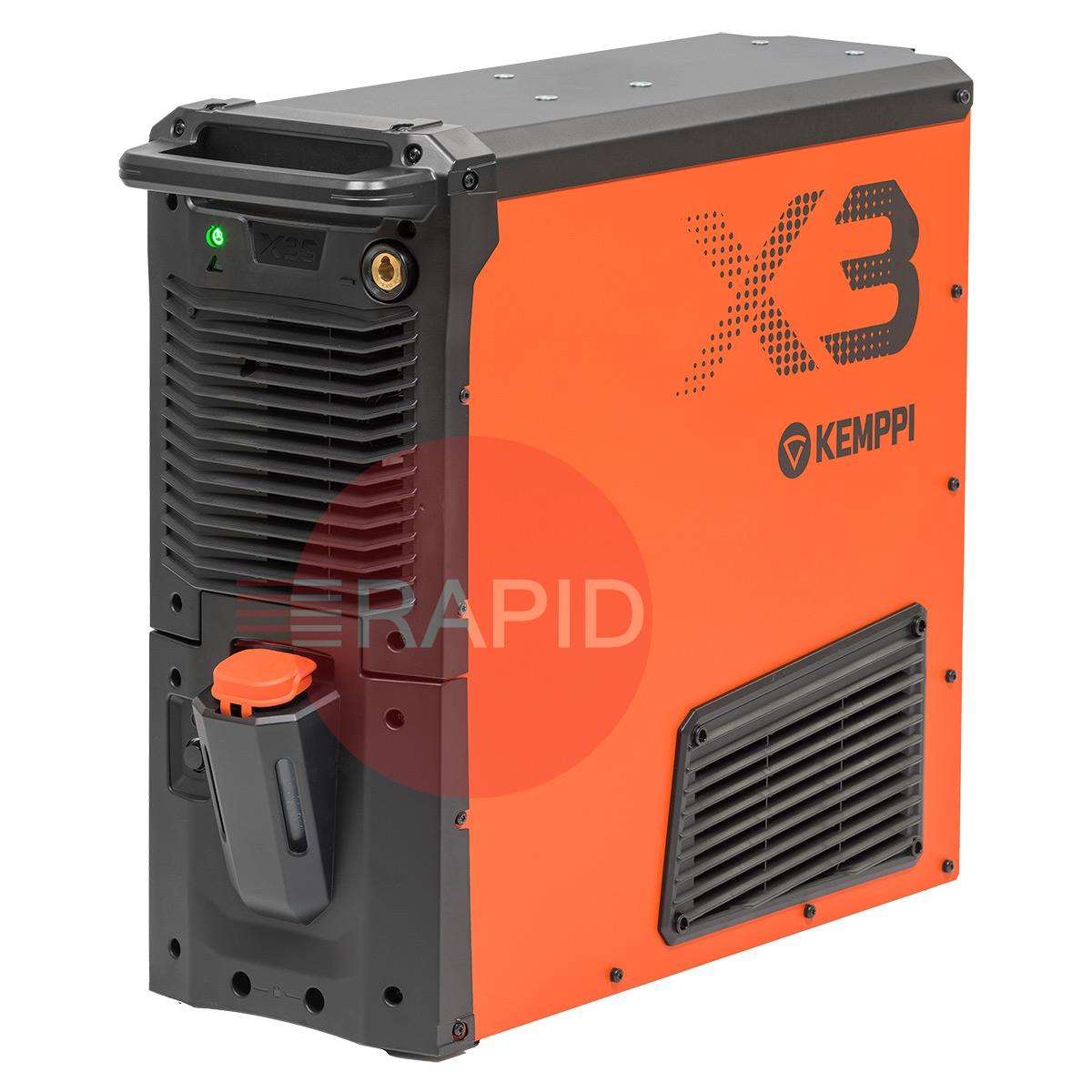 X3S420W  Kemppi X3S FastMig Synergic 420W Water Cooled Power Source - 400v, 3ph
