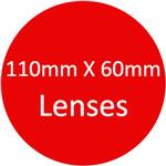 CHROMET2X  110mm X 60mm Lenses