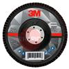 3M-52013  3M Silver Conical Flap Disc 769F 180mm x 22.23mm, 40+ Grit (Box of 5)