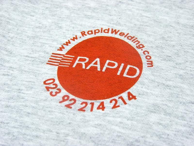 PROMO4L  Rapid Welding Grey T-Shirt - Large
